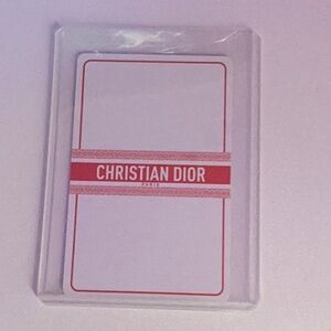 Christian Dior Playing Card